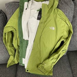 North face rain jacket